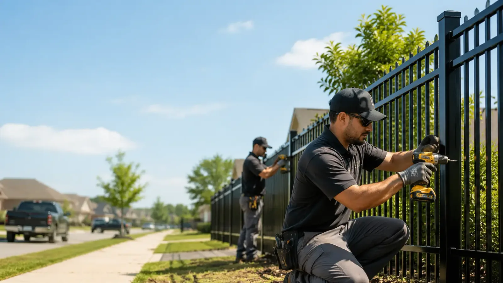Metal Fence Installation in Redford, NY